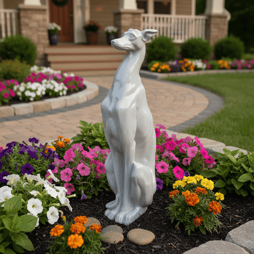 Diamond Dog Garden Statue (28-Inch)
