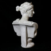 Diana Bust Display Decor (19 - Inch) Side View
