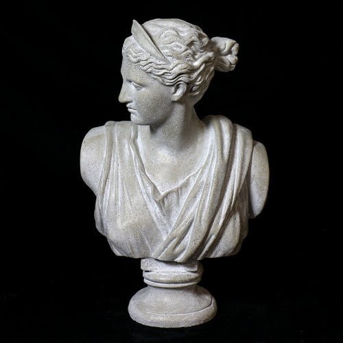 Diana Bust Display Decor (19 - Inch) Different Angle