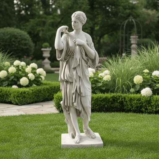 Diana Robing Statue (67 - Inch) Side Angle
