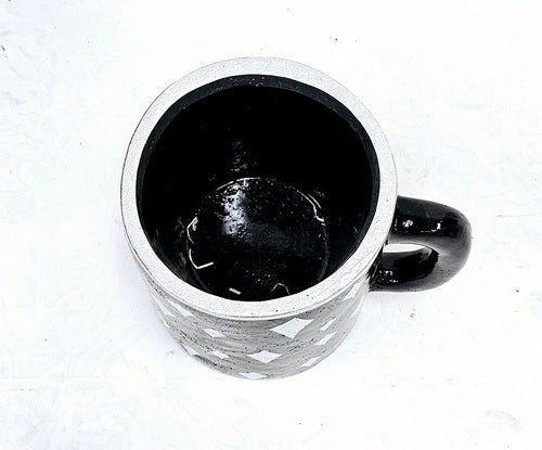 Diner Mug Planter (9.5 - Inch) Side Angle