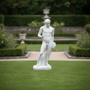Discobolus Without Fig Discus Statue (71 - Inch) Side Angle