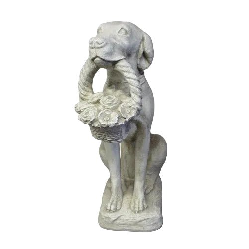 Dog Garden Statue (24-Inch)