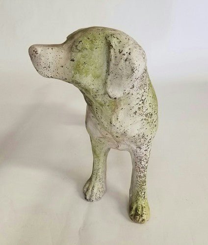 Dog Pup Garden Statue (19 - Inch) Different Angle