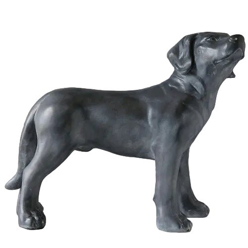 Dog Standing Pup Garden Statue (19 - Inch)