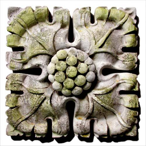 Dogwood Garden Plaque (13.5 - Inch) Side View