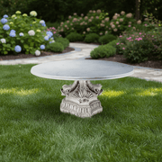 Dolphin Garden Statue (30 - Inch) Side Angle