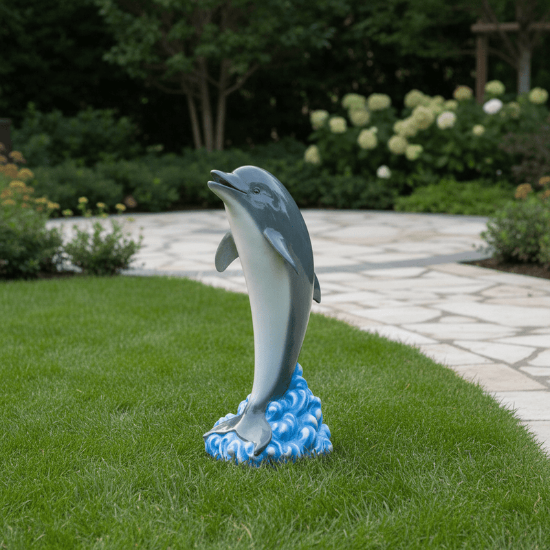 Dolphin Garden Statue (65-Inch)