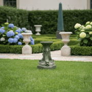Dolphin Outdoor Statue (16 - Inch) Side Angle