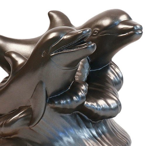 Dolphins Garden Statue (15-Inch)