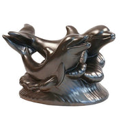 Dolphins Garden Statue (15-Inch)