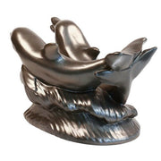 Dolphins Garden Statue (15-Inch)