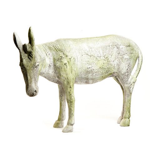 Donkey Mule Garden Statue (40 - Inch) Side View