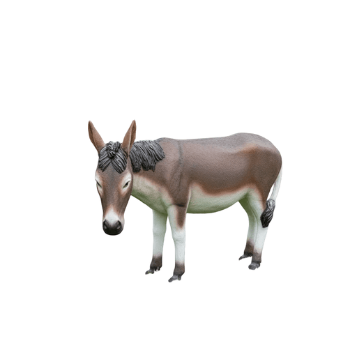 Donkey Mule Jackass Garden Statue (40 - Inch) Side View