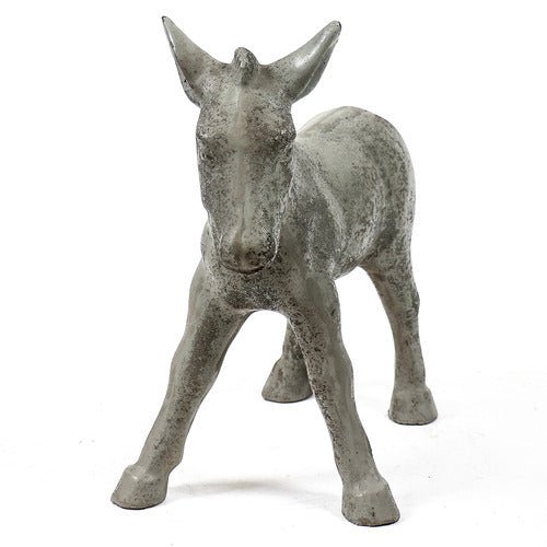 Donkey Pet Garden Statue (22 - Inch) Side View