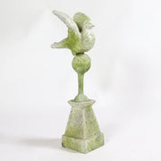 Dove Finial Outdoor Statue (24 - Inch) Different Angle