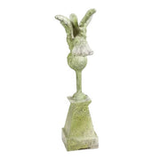 Dove Finial Outdoor Statue (24 - Inch) Side View
