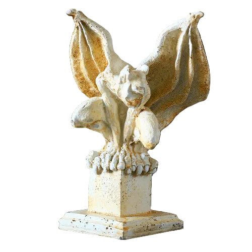 Draga Gargoyle Statue (9 - Inch) Side View