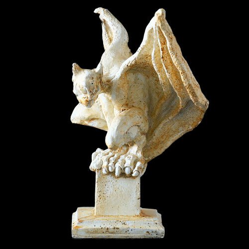 Draga Gargoyle Statue (9 - Inch) Side Angle