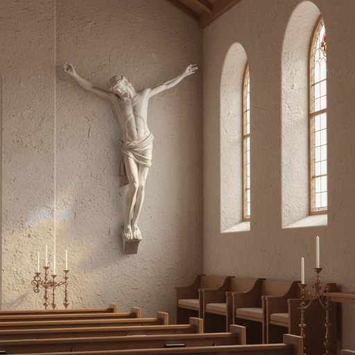 Dramatic Jesus Corpus Statue (86-Inch)