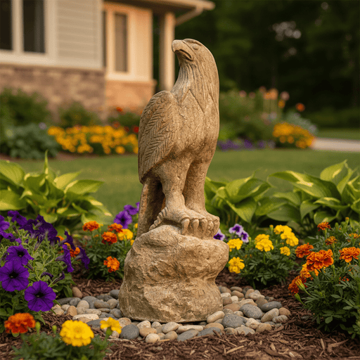 Eagle Bird Garden Statue (18-Inch)