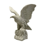 Eagle Bird Garden Statue Facing Right (40 - Inch) Side View