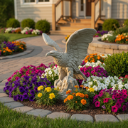 Eagle Bird Garden Statue Facing Right (40 - Inch)