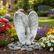Eagle Garden Statue (18 - Inch) Side Angle