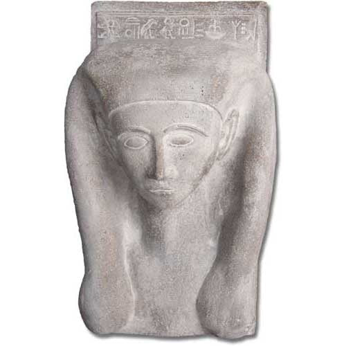 Egyptian Artifact Mask Statue (23-Inch)