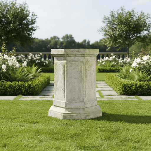 Eight Sided Pedestal Statue (30-Inch)