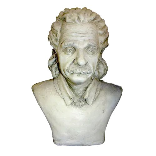Einstein Bust Small Bust Display Decor (9 - Inch)