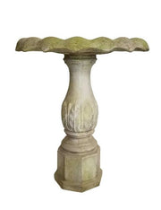 Ellen Acanthus Birdbath Statue (29 - Inch)
