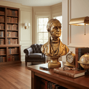 Emerson Bust Display Decor (14-Inch)