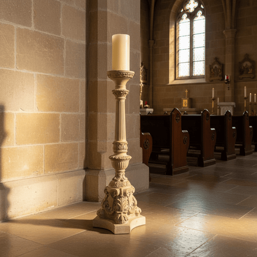 Empire Candleholder Religious Statue (25-Inch)