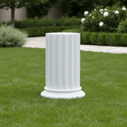 Epic Shaft Column Outdoor Statue (43 - Inch) Side Angle