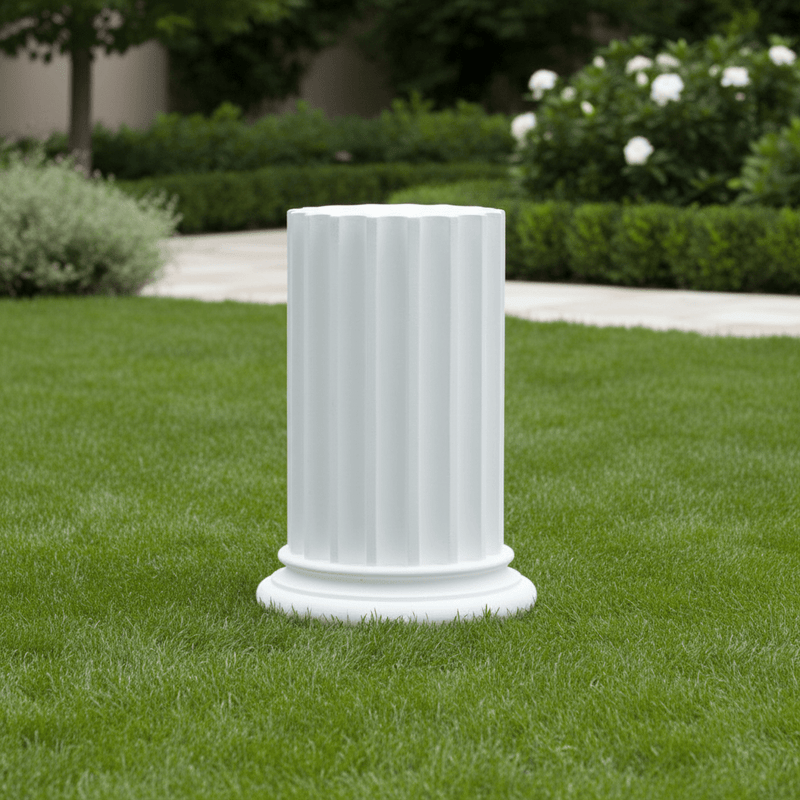 Epic Shaft Column Outdoor Statue (43 - Inch) Side Angle