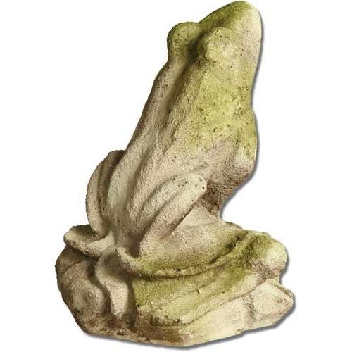 Estate Frog Garden Statue (14-Inch)