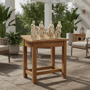 Evangelists Religious Saints Statue (11 - Inch) Side Angle
