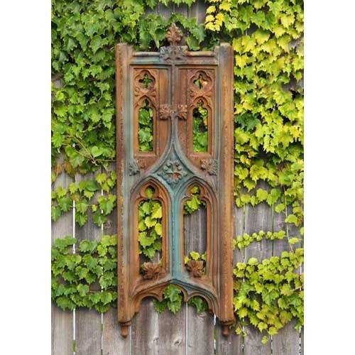 Exeter Tracery Panel Outdoor Plaque (13.0 - Inch)