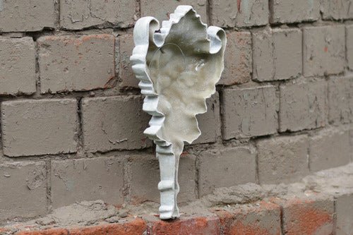 Fabio Wall Relief Statue (19 - Inch) Side Angle