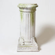 Fancy Bottom Leaf Pedestal Statue (29 - Inch)
