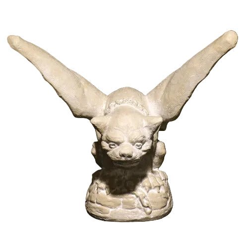 Fat Headed Gargoyle Statue (18 - Inch) Side View