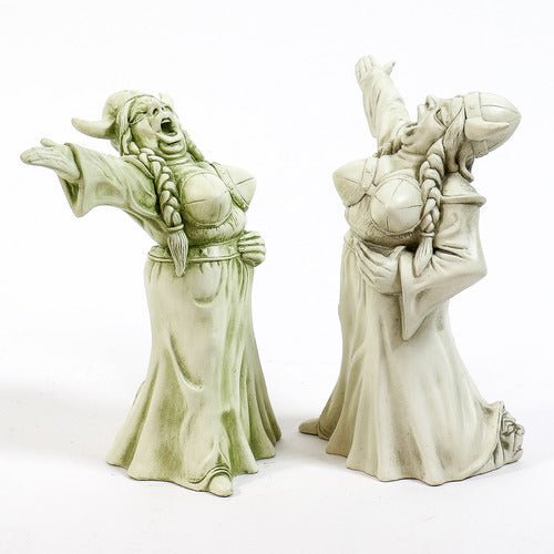 Fat Lady Sings Statue (12 - Inch) Side Angle
