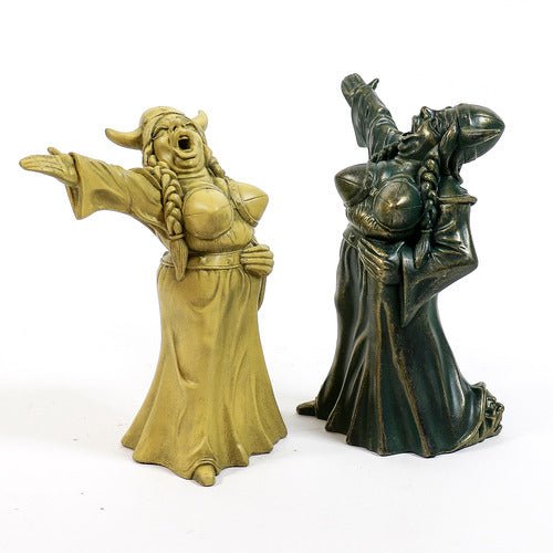 Fat Lady Sings Statue (12 - Inch) Side Angle View