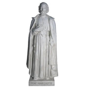 Father Marquette Religious Saint Statue (74 - Inch) Side View
