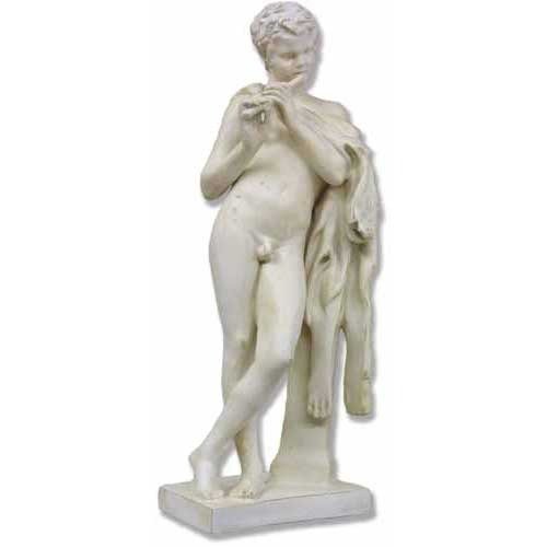 Faune Flutiste Statue (22 - Inch)