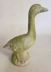 Feathered Goose Bird Garden Statue (21 - Inch) Other Angle