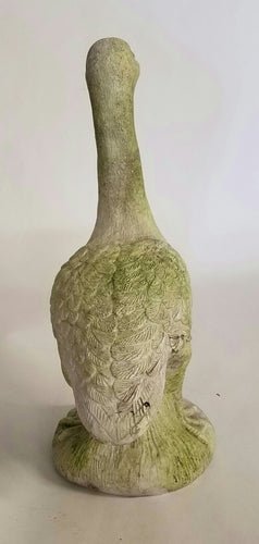 Feathered Goose Bird Garden Statue (21 - Inch) Different Angle