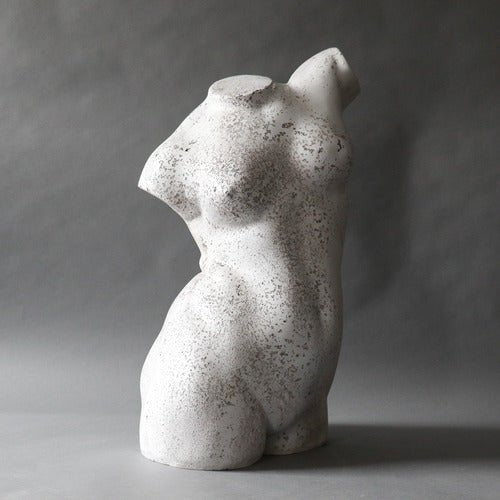 Female Twisted Torso Statue (24 - Inch) Side Angle