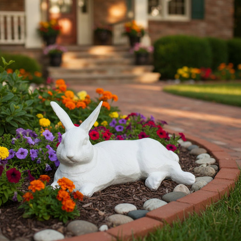 Field Rabbit Garden Statue (8-Inch)